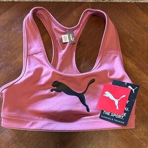 Puma Women's Mauve Sports Bra brand new! Never worn. XS